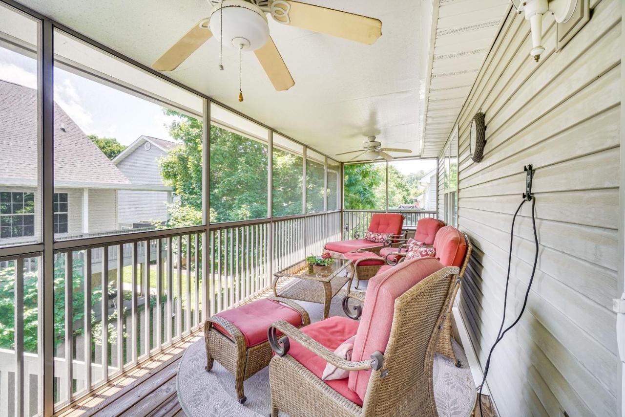 Pigeon Forge Home With Screened Porch, 3 Mi To Town! Exteriör bild